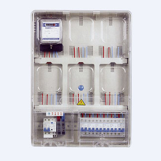 单用户六相表箱(上下式结构)(非卡型)